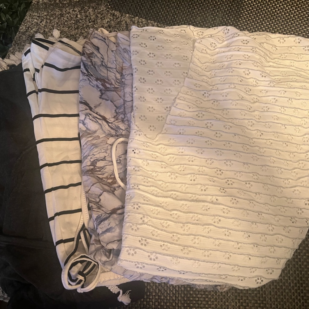 4 Dresses/Bathing Suit Coverups